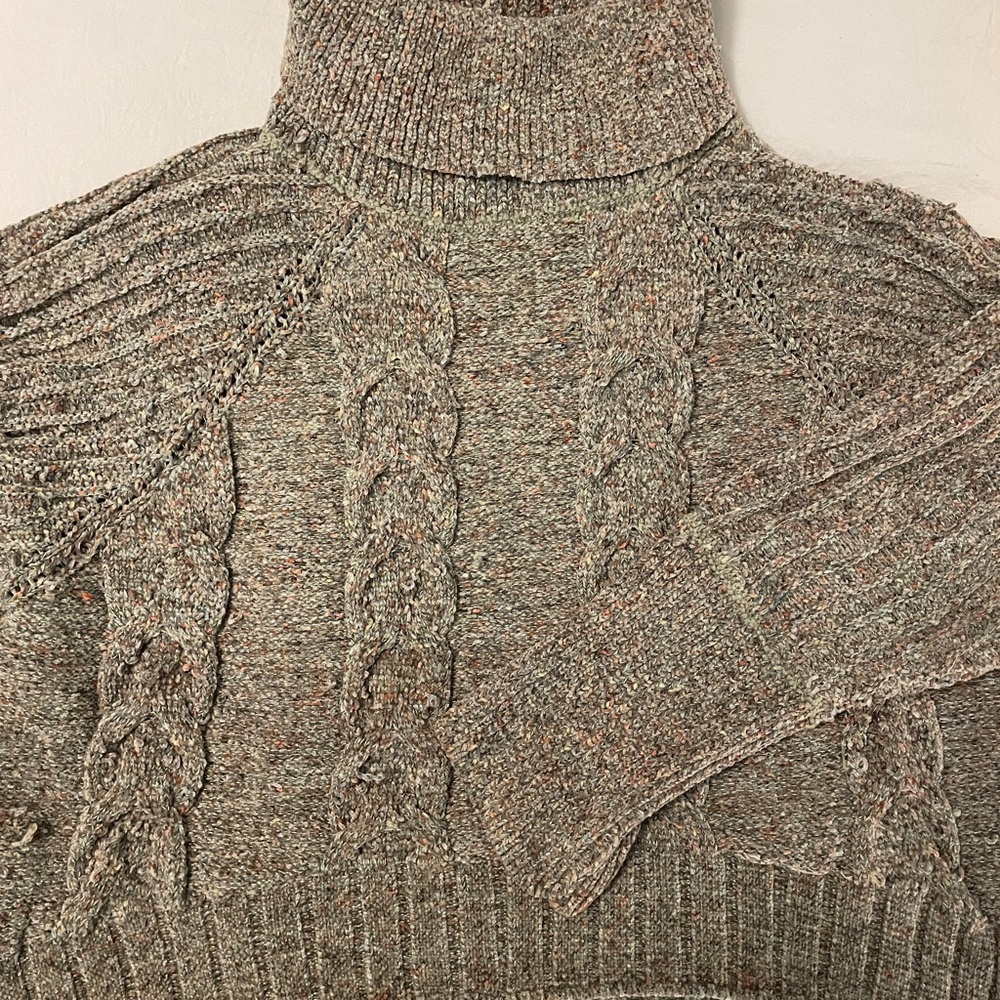 Chunky Knit Turtleneck Sweater